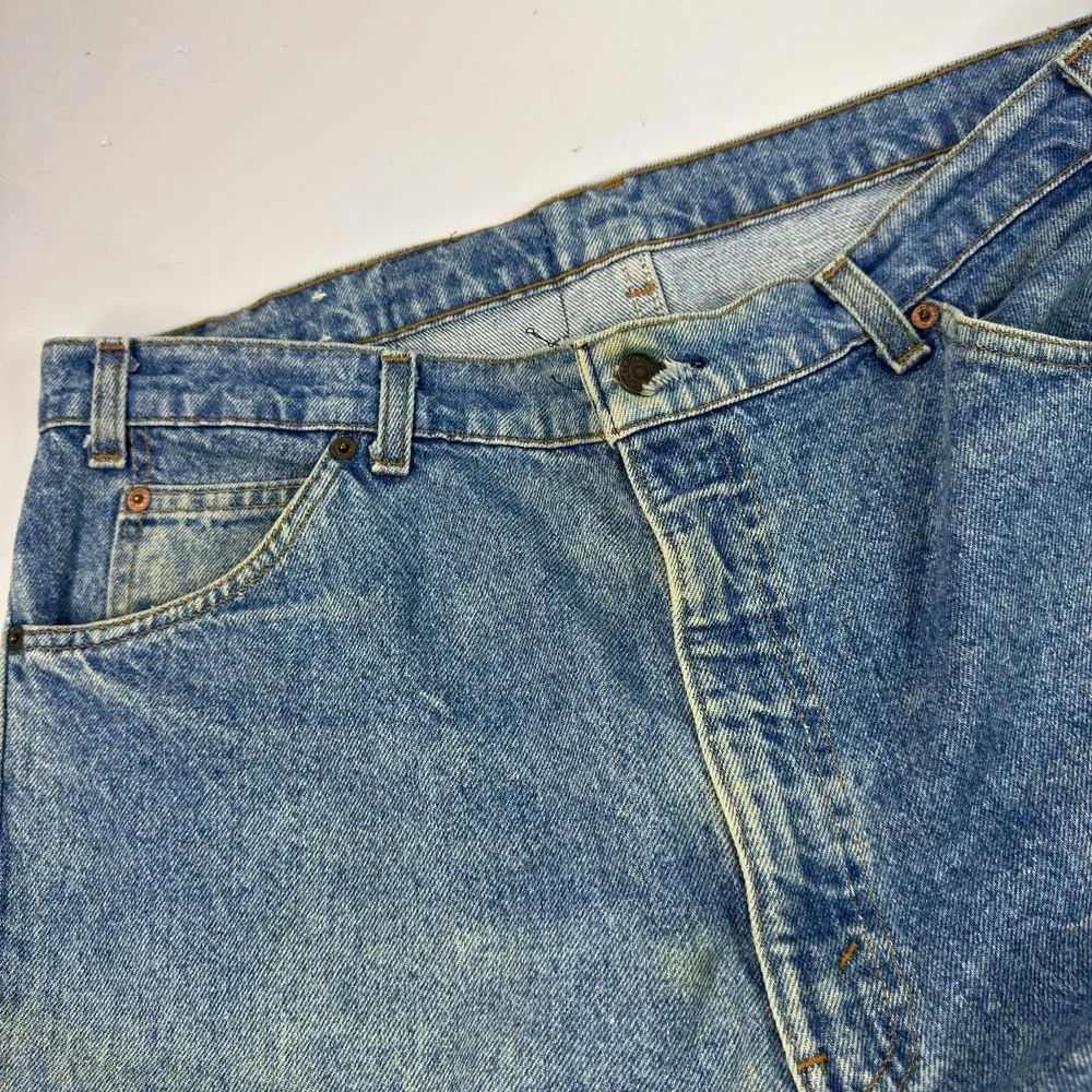 Vintage 80s Levis 505‎ Orange Tab Jeans Mens Size 40x30 Made in USA